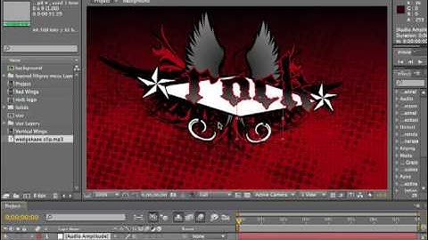 Adobe After Effects CS4 Tutorial 113 - Keyframes Amplitude