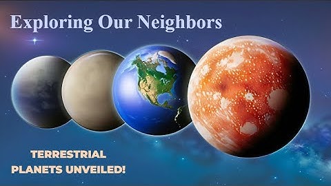 The Terrestrial Planets: Comparing Mercury, Venus, Earth, and Mars