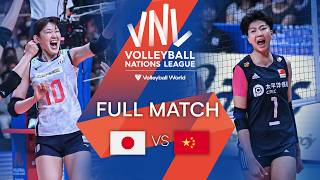 JPN vs.  CHN  Full Match | VNL 2022