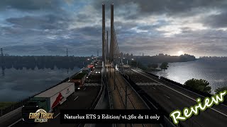 Euro Truck Simulator 2 RO-Extended Map for v1.36x Review | Ultra Graphics Gameplay |