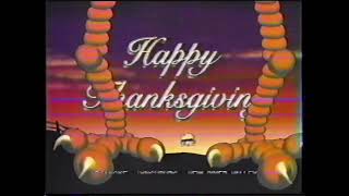 WSLS (NBC) Happy Thanksgiving Station ID 1993