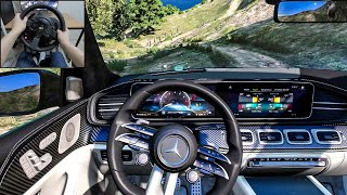 2021 Mercedes Benz GLE63s AMG - GTA 5 | NaturalVision Evolved [Steering Wheel gameplay] screenshot 4