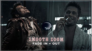 Smooth zoom In With Fade in + out Tutorial on Alight Motion (+preset)
