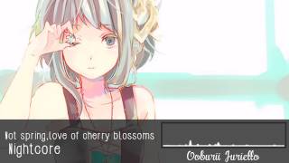 Nightcore - Not spring,love or cherry blossoms