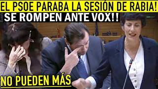 😱PSOE DEVASTADO! Vox SE LA JUEGA para APALEARLOS y ESTALLAN 😱LO NUNCA VISTO: ACOJONAN AL GOBIERNO