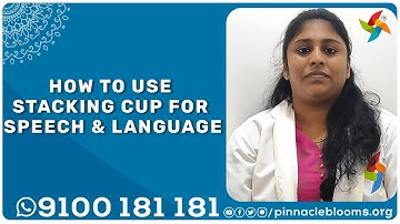 #stackingcups - How to use Stacking Cup for Speech and Language | Pinnacle Blooms Network - #1Autism