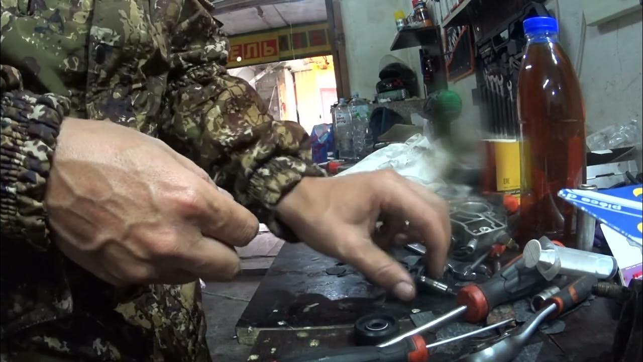 ремонт помпы ямаха гир - yamaxa gear ua06-ua07 - YouTube