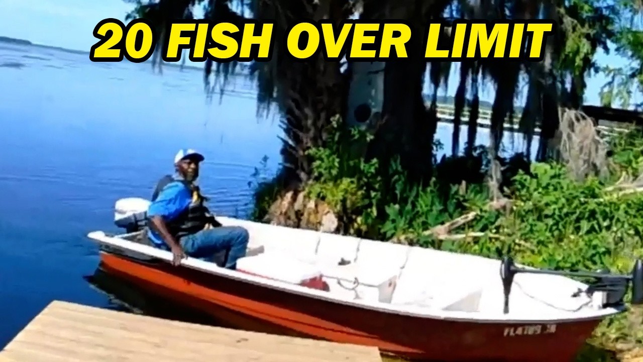 He Was 20 FISH OVER LIMIT and Wanted a Warning