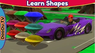 learn shape nursery rhyme For Children | 3D Shapes Video | Fun Video To Learn Shape name