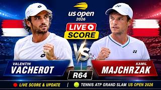 Valentin Vacherot vs Kamil Majchrzak 🎾LIVE SCORE TENNIS ATP GRAND SLAM US OPEN 2026 | R64