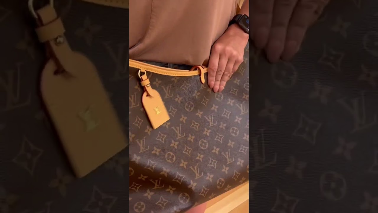 What fits in my work bag Louis Vuitton Carryall MM ❤️ WFIMB