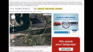Google Maps Distance Calculator screenshot 2