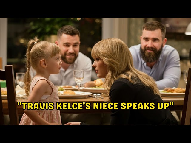 Jason Kelce's Daughter Asked Taylor Swift 'Do You Really Love Uncle Travis' - Her Response - YouTube