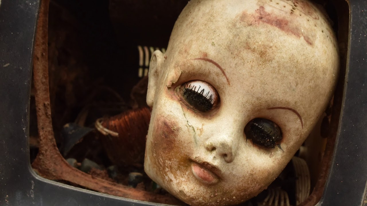 CREEPY Doll's Head Trail Caught on Camera