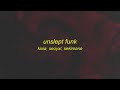UNSLEPT FUNK 1 HOUR 