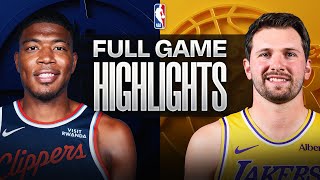 CLIPPERS at LAKERS | FULL GAME HIGHLIGHTS | October 23, 2026
