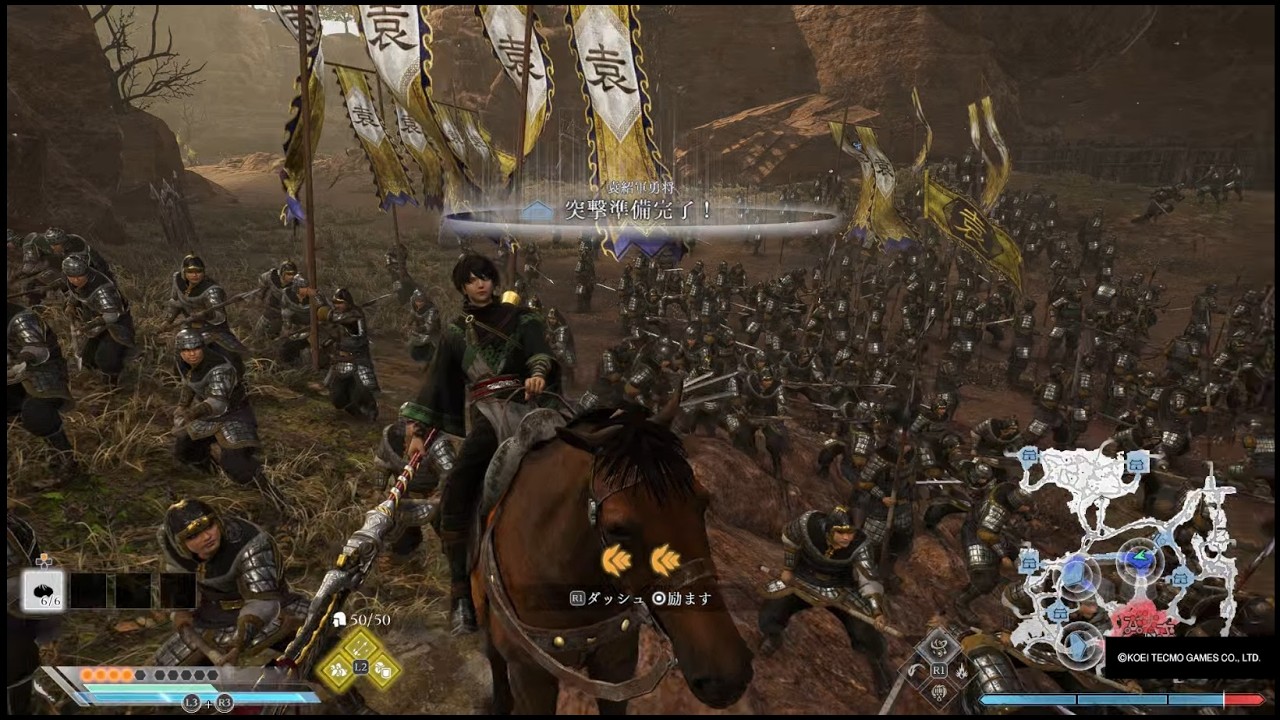 真・三國無双 ORIGINS DLC 夢幻の四英傑 無双に挑む者 官渡の戦い 無双乱舞禁止 武神覚醒禁止 黄龍玉璧禁止 回復なし 攻撃力1663 18:33-18:45張遼連続撃破顔良文醜