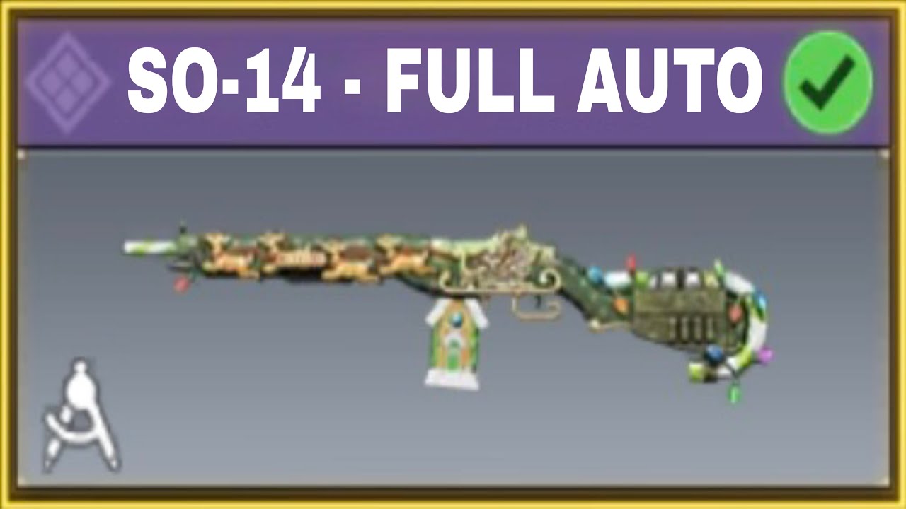 FULL AUTO SO-14 IS BROKEN 🤯 | BEST SO-14 GUNSMITH CODM BR