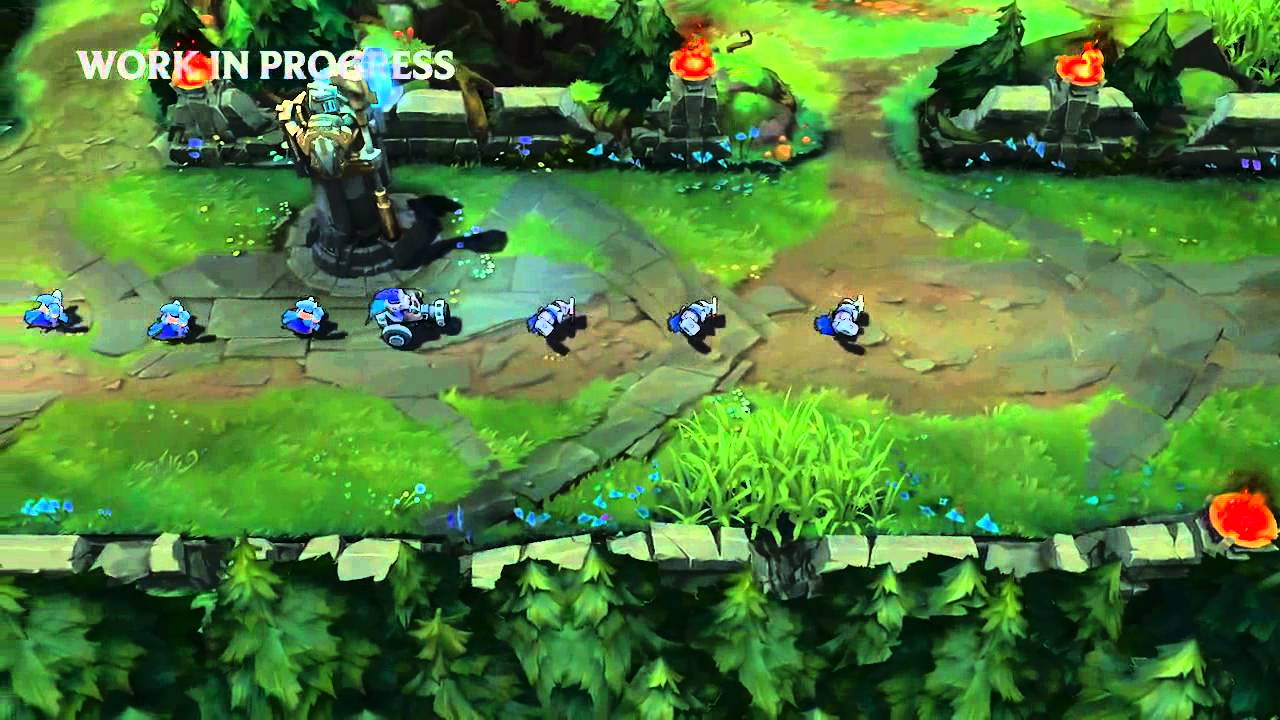 League of Legends | Epic new Summoner's Rift | Short Gameplay 2014 UPDATE REWORK