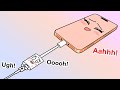 How To Charge An IPhone 16 Pro With A Lightning Cable Animated Short Comedy
