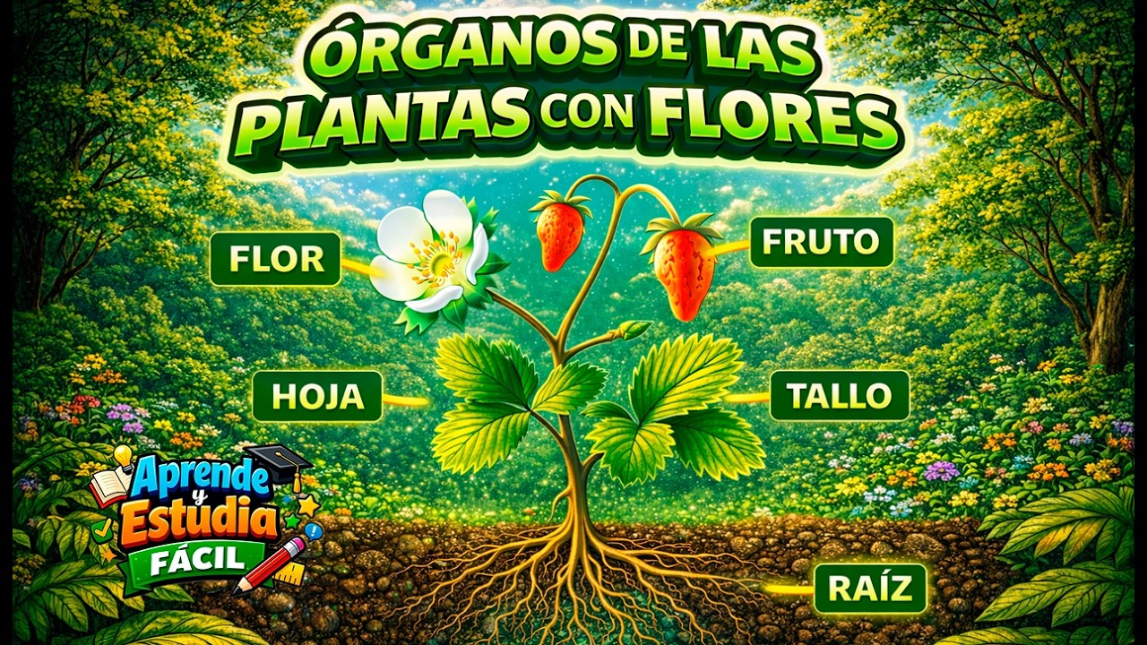 ¿Eres consciente de que una planta tiene órganos vitales? | Los Órganos de una Planta