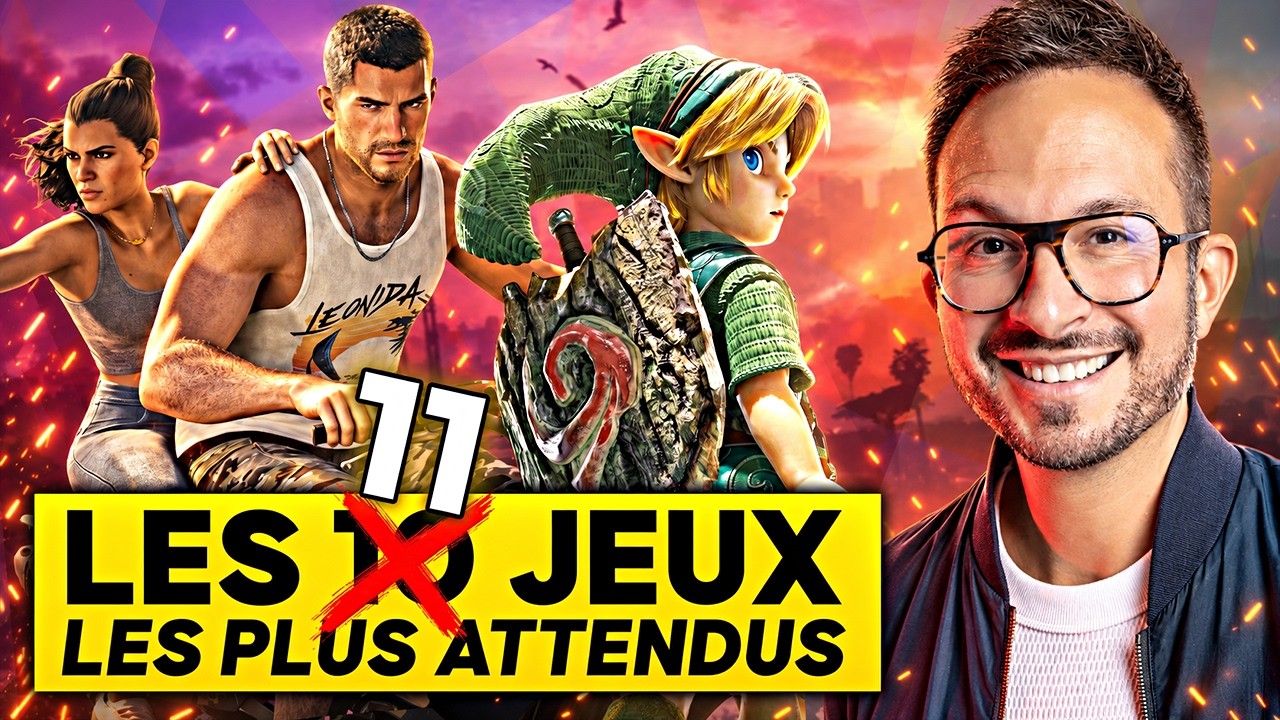 Les 11 JEUX VIDÉO les plus ATTENDUS en NOVEMBRE 2026 🌟 PS5, Nintendo Switch 2, Xbox et PC
