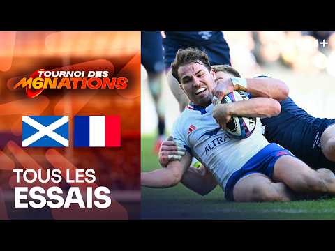 Écosse - France : Les essais du match (6 Nations 2026)