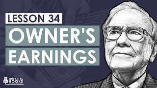 34. Warren Bufett's Owner's Earnings Calculation