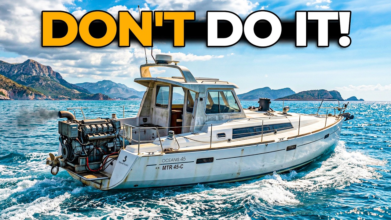 ⁣Why Sailboat to Trawler Conversions Rarely Work