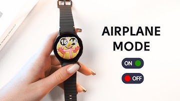 How to Enable/Disable Airplane Mode on Samsung Galaxy Watch 7: A Quick Guide