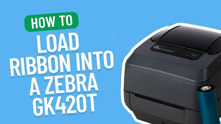 How to Load a Ribbon into a Zebra GK420T | Smith Corona Labels
