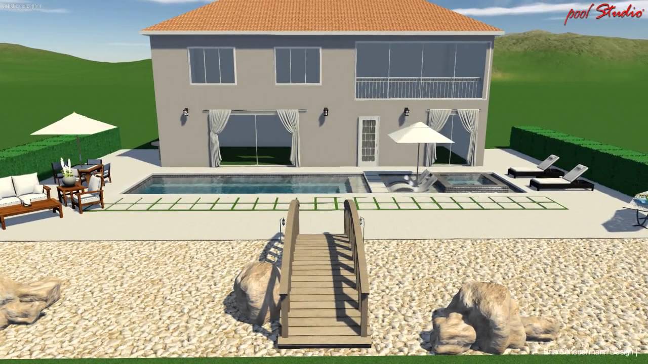 Pool Design by Erik  Scheuermann Design  for Kathi Kilburn