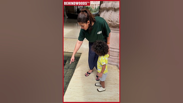 அம்மா Nayan On Duty 😍 தங்க மகன்களோடு கொஞ்சி விளையாடிய Nayanthara..Cute Video