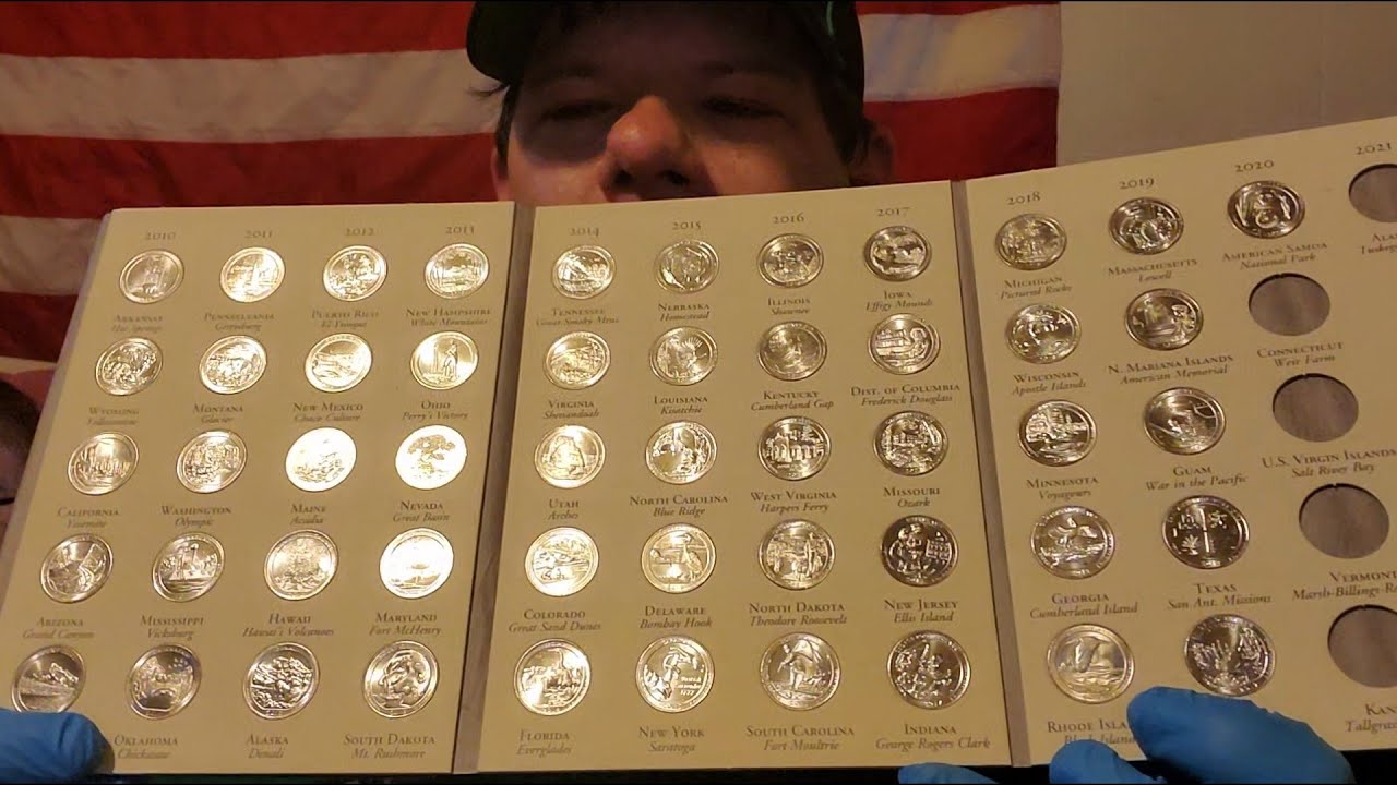 Littleton coin company Quarter park set review YouTube