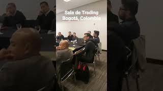 Gracias por su asistencia a la Sala de Trading en Bogotá, Colombia