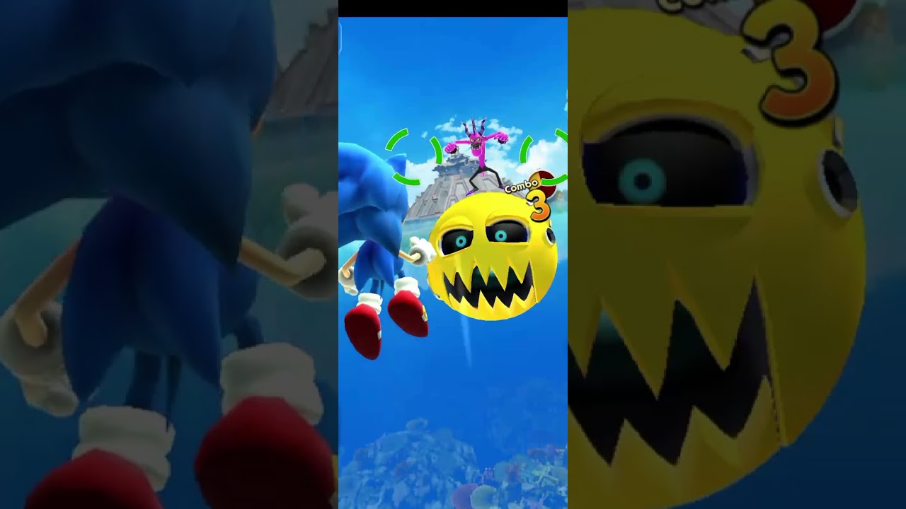 Liburan main Sonic Dash