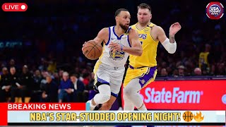 NBA Opening Night 2025: Durant vs SGA, LeBron & Luka vs Curry! 🏀🔥 । USA TODAY NEWS