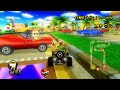 Mario Kart Wii Gameplay – 50cc Bowser Offroader Flower #1115