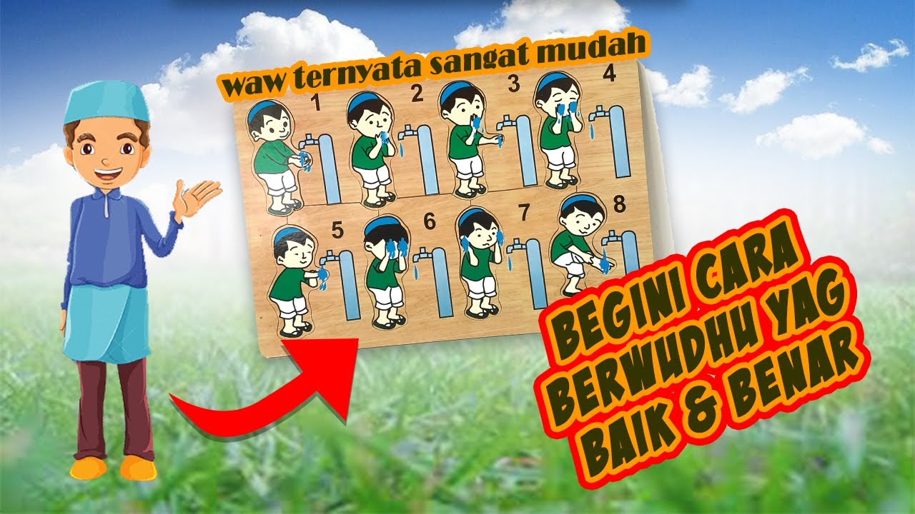 Ternyata Begini Cara Berwudhu Yang Benar 