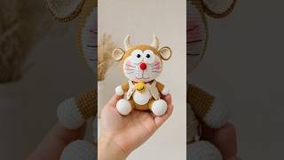Cute Brown Calf Crochet Pattern 🐮🤎  #amigurumianimal #crochetcow #crochetanimal #calf #crochetdoll