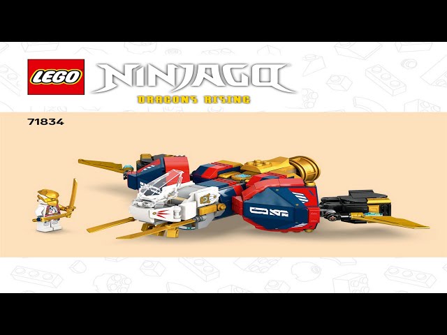 🍀 LEGO instructions 🍀 Ninjago 🍀 71834 🍀 Zane's Ultra Combiner