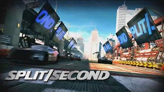 Split/Second downtown race  gameplay
