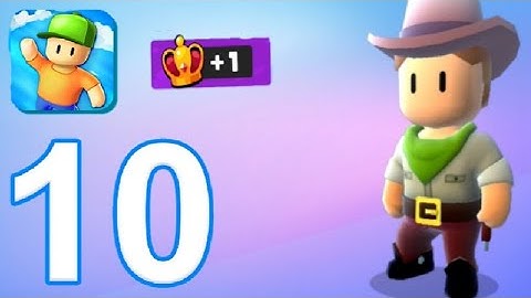 Stumble Guys - Gameplay Walkthrough Part 10 - New Map: Rocket Rumble And Crown Win: 7 (iOS, Android)