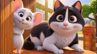 Meow Meow Billi Karti 🐱 | म्याऊ म्याऊ | Hindi Nursery Rhymes for Kids | Balgeet | Kids Songs &amp; Poems