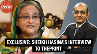 Sheikh Hasina tells ThePrint, Tarique Rahman must lift ban on Awami League, let Bangladesh decide