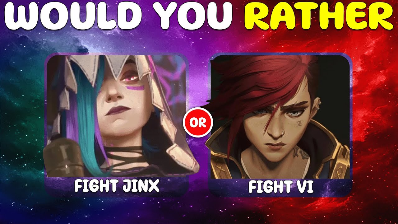 Что бы вы предпочли...? Издание Arcane 💙❤️ Тест