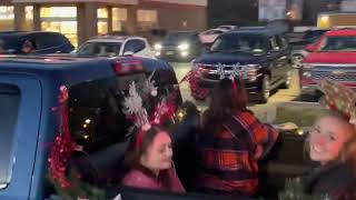 2022 Wellsville Christmas Parade video highlights with Santa