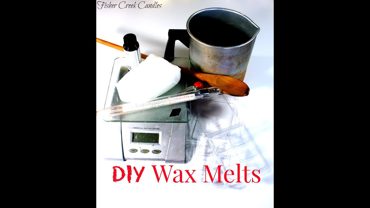 DIY How to Make Scented Wax Tarts and Melts YouTube