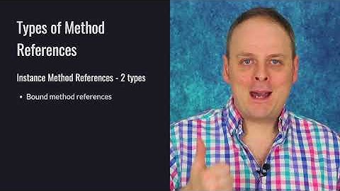 Different Types of Methods References in Java 8