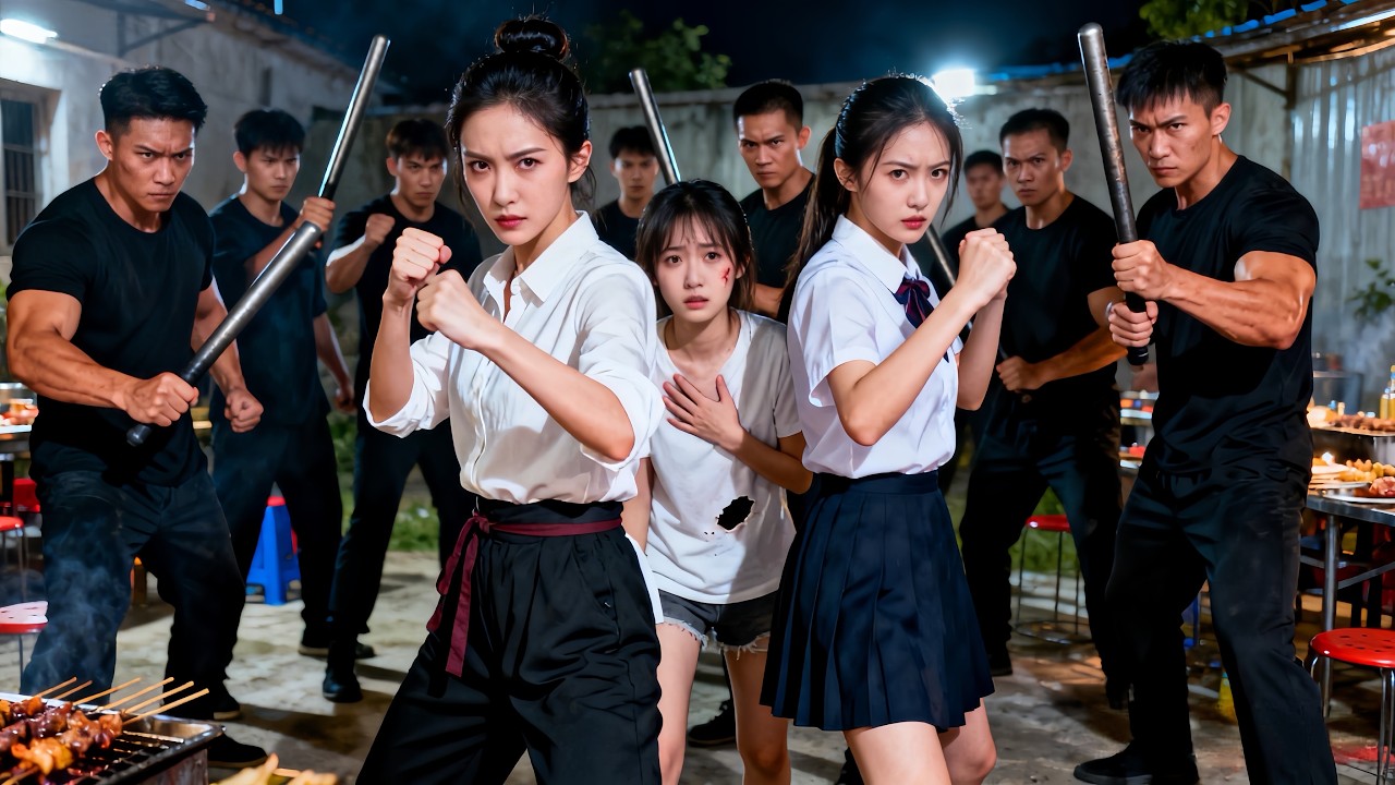 夜市母女的逆袭！武力值爆表扫黑除恶